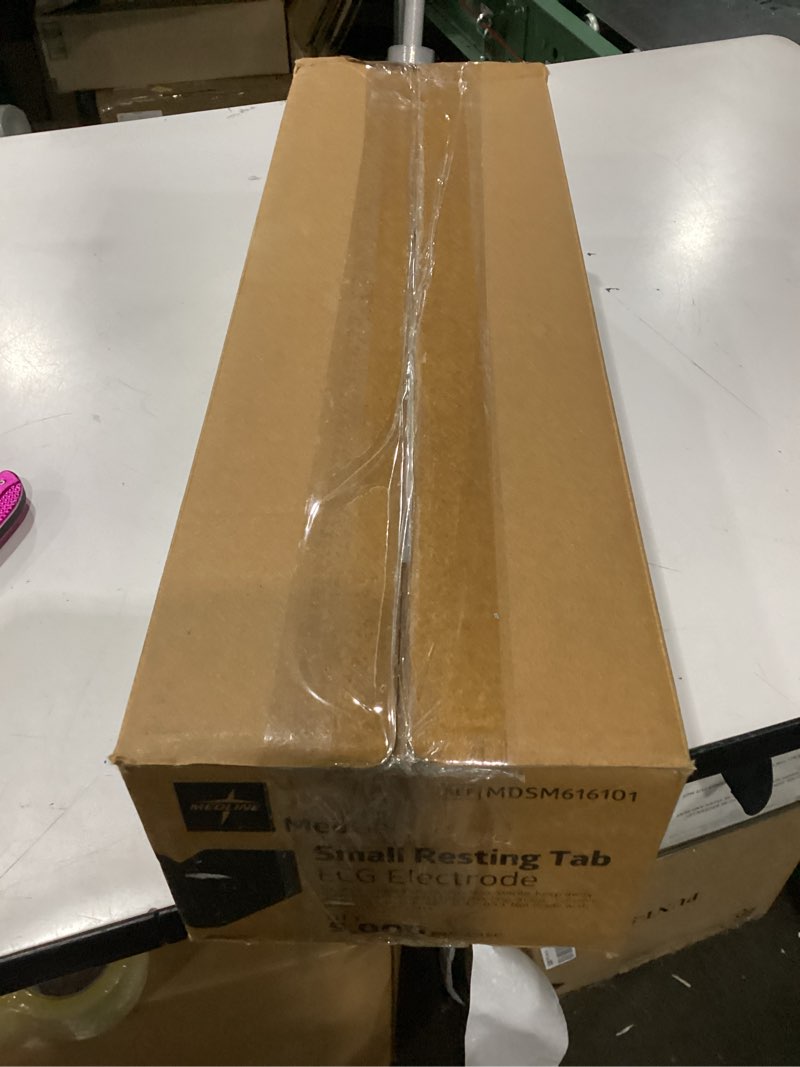 Condition photo showing As Is for medline mds616101az electrode, ecg, tab, 10/card, 5000/cs, adult (box of 500)