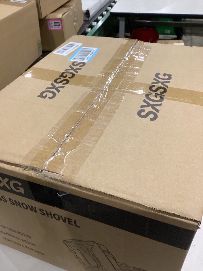 Condition photo showing Good Condition for Electric Snow Shovel for Dewalt 20V Max Battery, 11" Brushless Snow Blower with Adjustable Handle, Max 26 FT Snow Thrower, Cordless Snow Shovel 20V for Driveway, Sidewalk, Patio, Deck (No Battery)