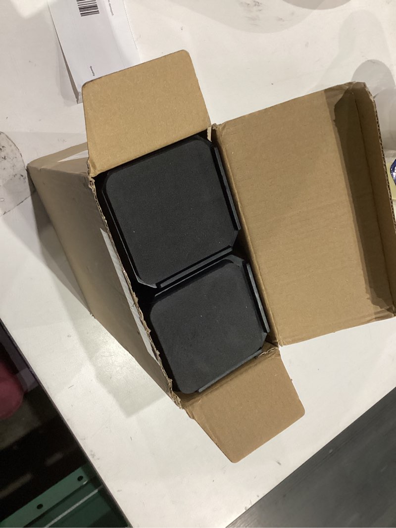 Condition photo showing Good Condition for 4 pack bed risers heavy duty, adjustable furniture risers for bed couch sofa desk chair blocks, lift height 1.5", 3" or 4.3" (black, three layers 4.3 inches) black three layers 4.3inches