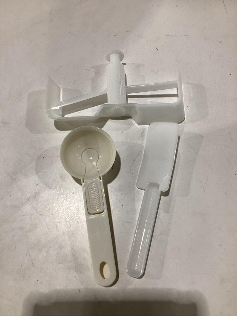 Condition photo showing As Is for **untested** whynter ice cream maker machine automatic 2.1 qt. upright with built-in compressor, lcd digital display & timer, no pre-freezing, icm-201sb, stainless steel 2.1 quart stainless steel