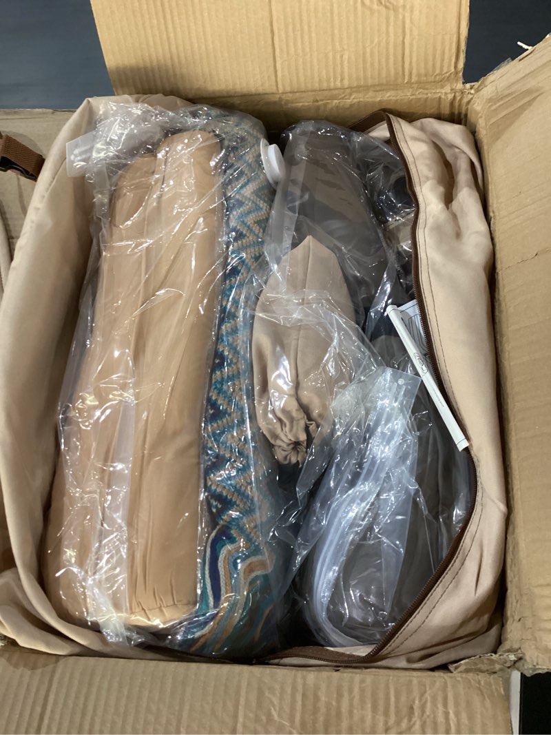 Condition photo showing New/Like New for Aerogogo Luxury Air Mattress Set Queen air Bed with Built-in Rechargeable Detachable Pump, 661 lbs Strong Support Wireless Inflatable Mattress, Luxury Double Airbed Adjustable Blow Up Mattress