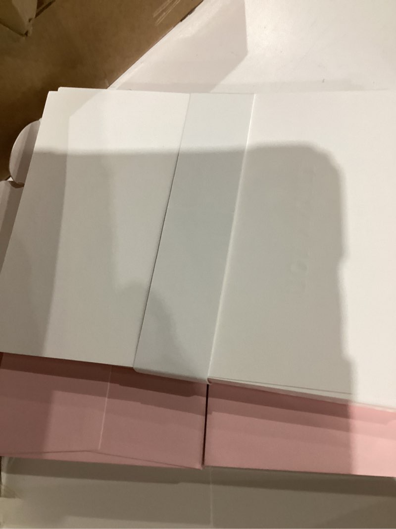 Condition photo showing Good Condition for Crisky Pink Thank You Cards with Envelopes, 50 Pack Lattice Polka Dot Thank You Cards Bulk for Baby Shower, Birthday, Wedding, Business Decoration Party Favors