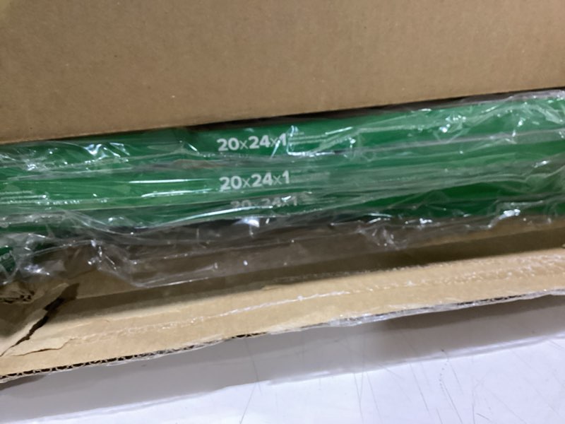 Condition photo showing Good Condition for Filtrete 20x24x1 AC Furnace Air Filter, MPR 700, MERV 8, Tough on Pollen, Easy on Airflow, 3-Month Pleated 1-Inch Electrostatic Air Cleaning Filter, 4-Pack (Actual Size 19.81 x 23.81 x 0.81 in)