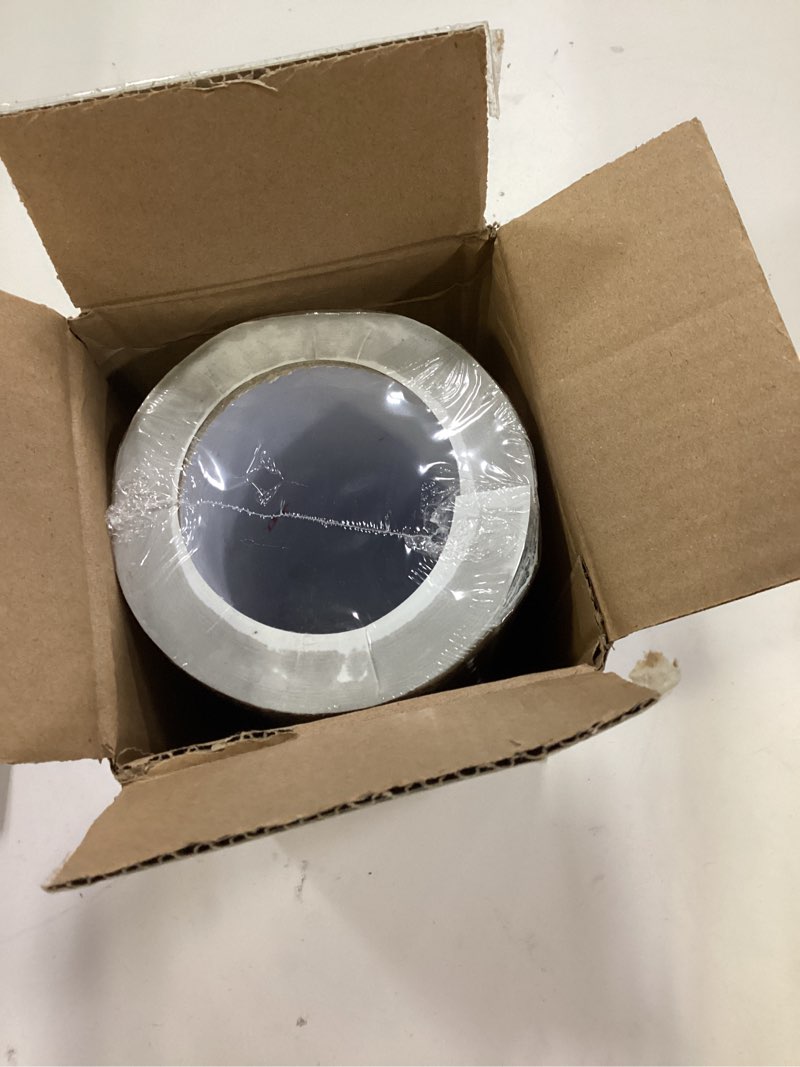 Condition photo showing As Is for butyl tape waterproof tape aluminum foil tape tape 150mm(w) x 5m(l) x 1.2mm(t)  waterproofing in toilets  pipelines  roof cracks  rvs  sunshades  wind