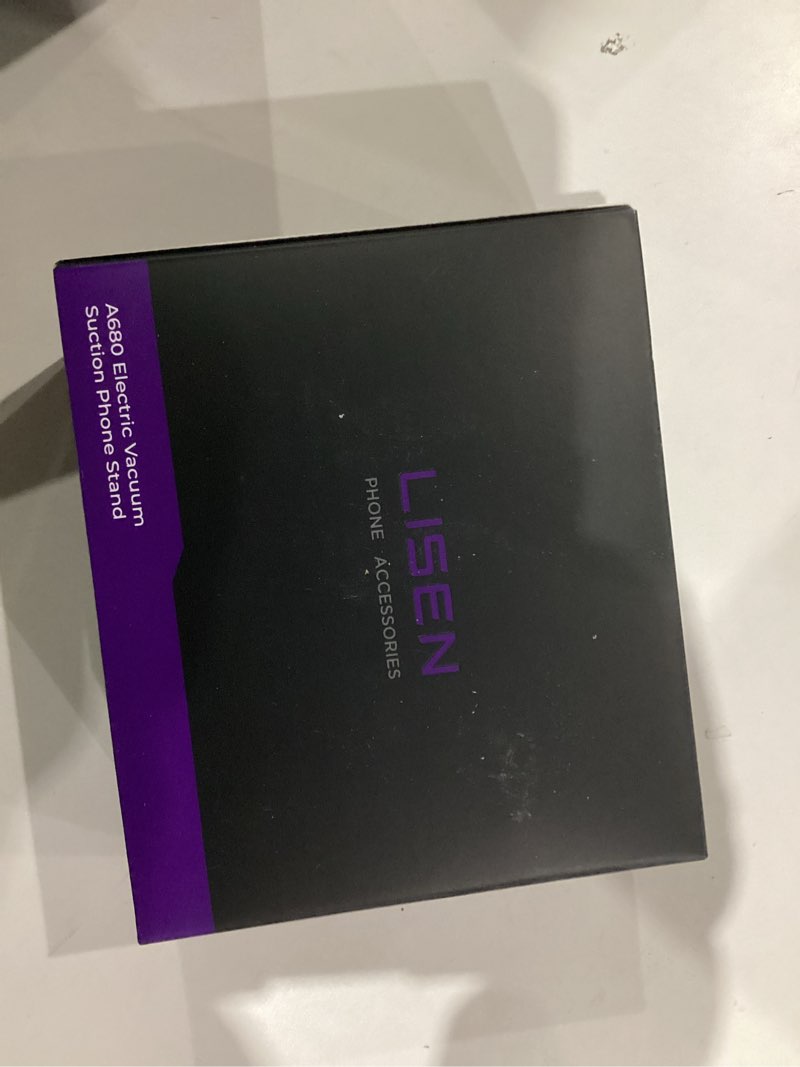 Condition photo showing New/Like New for LISEN Electric Retractable Car Phone Mount, iPhone Vacuum Electric Suction Cup Phone Mount, Suction Cup Magnetic Phone Holder, only for Mirror, for iPhone 17 Pro Max Plus 16 15 ~ X, Samsung Galaxy S25