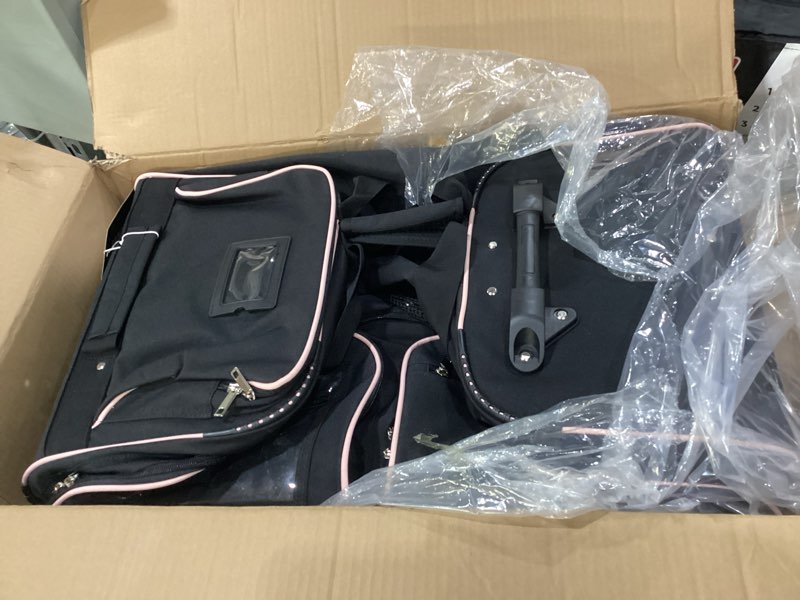 Condition photo showing Good Condition for Fanwoli 23" Dance Bag with Garment Rack and Privacy Cover | Ultra-Light Collection | More Lightweight & Wear-Resistant | Ideal Competition Duffle Bag for Dancers Livestreamer Athletes