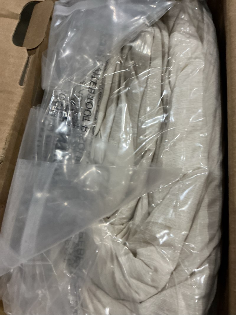 Condition photo showing Good Condition for bedsure full comforter set - beige soft bedding for all seasons, cationic dyed bed set, 3 pieces, 1 full size comforter (82"x86") and 2 pillow shams (20"x26"+2") full 05 - beige