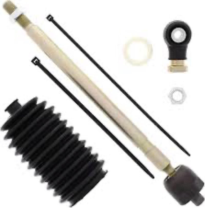 All Balls Racing Tie Rod End Kit compatible with/replacement for - Left Polaris Rzr 570 Efi 12-17, Rzr 800, 51-1039-L Red