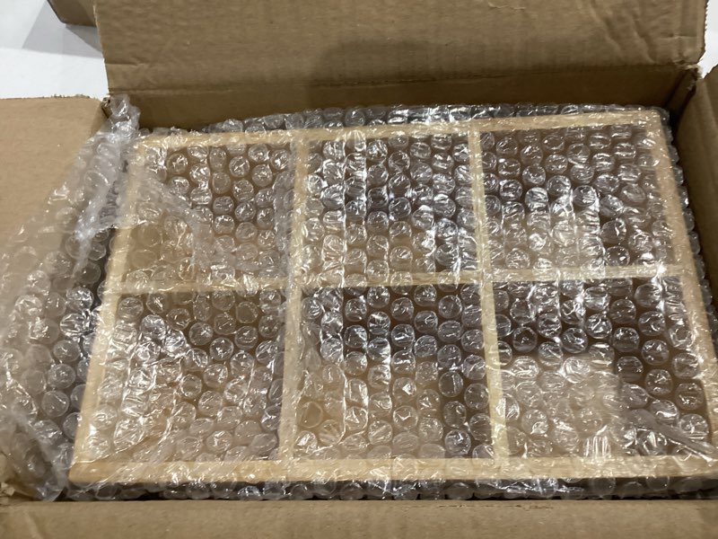 Condition photo showing Good Condition for Dicunoy 2 Pack Bamboo Tea Bag Organizers, Wood Tea Bag Storage for Drawers with 6 Roomy Compartments, Sturdy Tea Chest Boxes for Shelf, Coffee Station, Sugar Packet, Sweeteners, Small Packets
