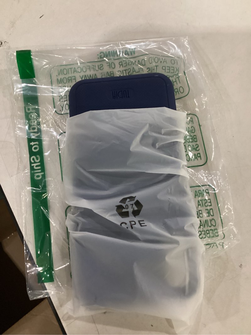 Condition photo showing Good Condition for tudia slim grip designed for blu c5l max phone case, [linngrip] shockproof lightweight non-slip soft tpu ultra slim protection for c5l max phone case (indigo blue)