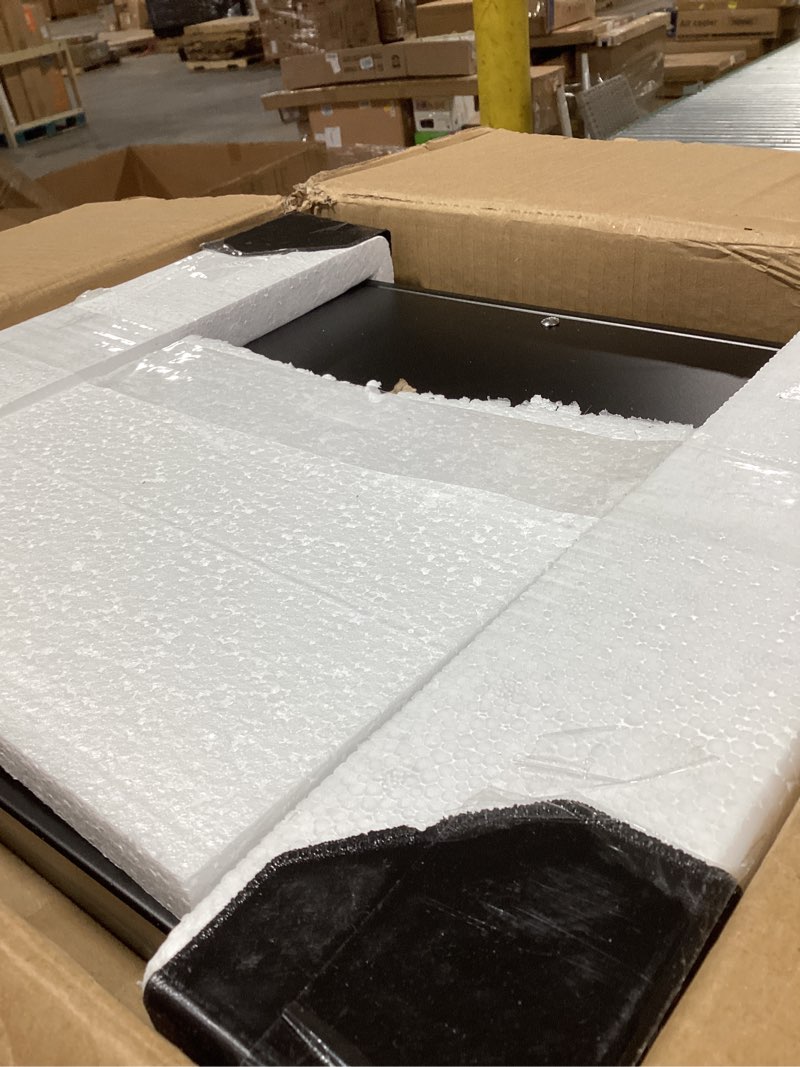 Condition photo showing New/Like New for matinee popcorn machine - 8oz popper with stainless-steel kettle, reject kernel tray, warming light, and accessories by great northern popcorn (black)
