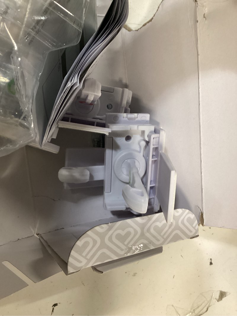 Condition photo showing As Is for safety 1st secure-to-explore adhesive locks set