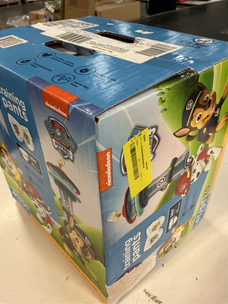 Condition photo showing New/Like New for parent's choice absorbent boys potty training pants value pack paw patrol, 4t-5t, 70 count