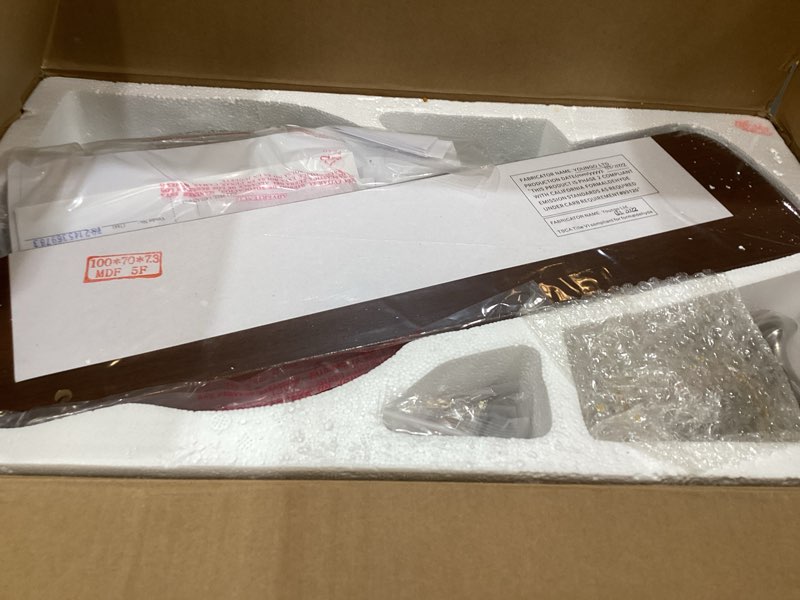 Condition photo showing Good Condition for private brand unbranded hugger 52 in. led indoor brushed nickel ceiling fan with light kit al383led-bn
