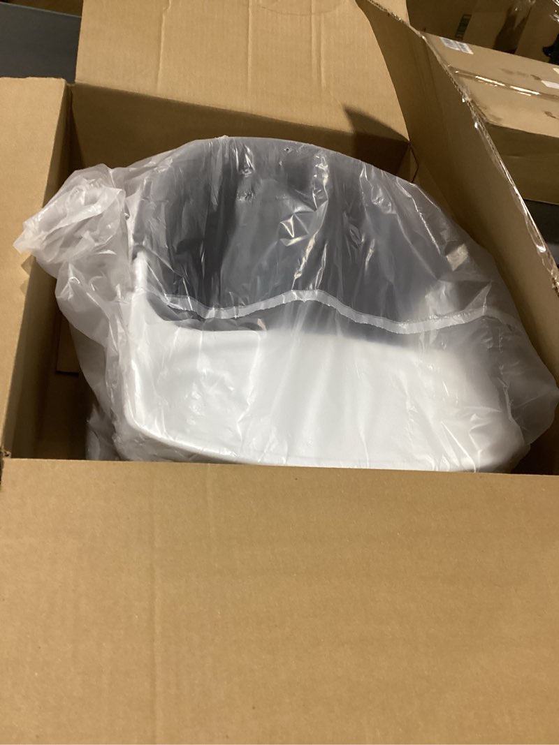 Condition photo showing Good Condition for ingenuity baby base 2-in-1 booster feeding and floor seat with self-storing tray - slate
