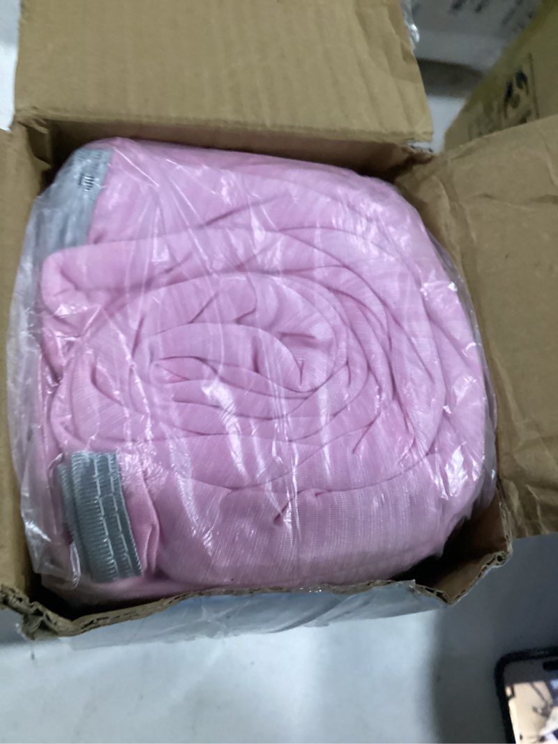 Condition photo showing New/Like New for queen size cooling blanket for hot sleepers - lightweight breathable cool cold blanket - keep cool for night sweats, soft thin ice blankets for bed couch sofa, (pink, 90"x90") pink queen-90"x90"