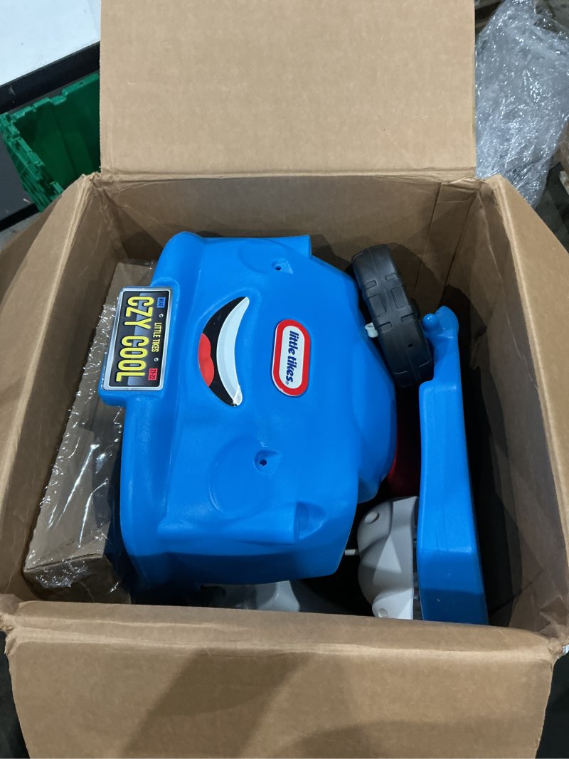 Condition photo showing Good Condition for little tikes let's go cozy coupe - ice cream truck - mini push and play vehicle for tabletop & floor push play car fun - suitable for toddlers from 3 years