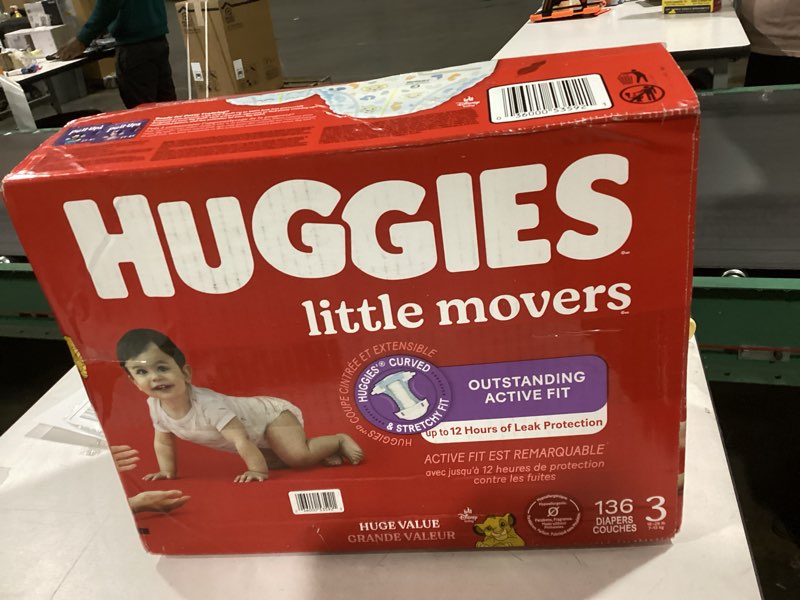 huggies size 3 136 diapers
