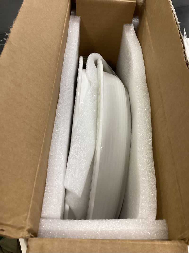 Condition photo showing New/Like New for Ceramic Pie Pan Set of 2, 11 inch Round Baking Dish, Porcelain Pie Plate, Non-Stick, Oven & Dishwasher Safe, Non-Stick Pie Dish for Baking 11 in-2PCS