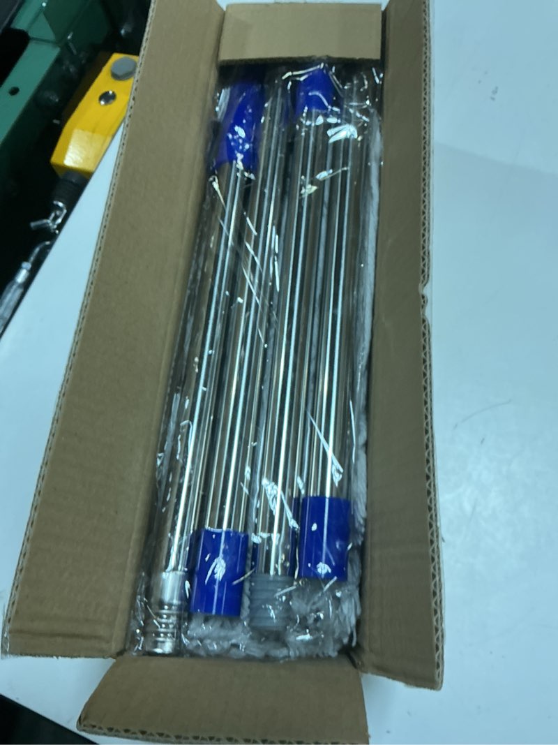 Condition photo showing Good Condition for indoor cotton mops for floor cleaning - indoor cleaning mop for wood floors, tile, hardwood floor, 52" adjustable stainless steel handle mops to clean living room, kitchen,bathroom. (white blue)