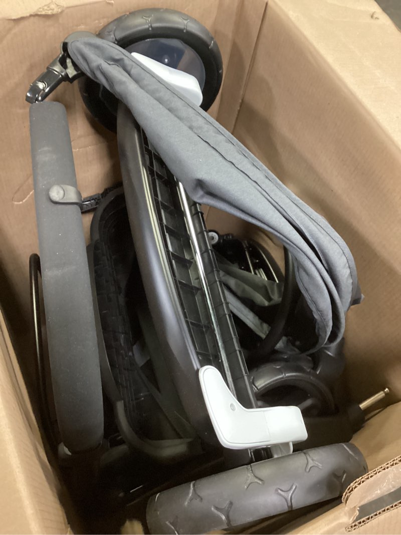 Condition photo showing As Is for (Similar)Baby Trend Morph Single to Double Modular Stroller, Dash Grey