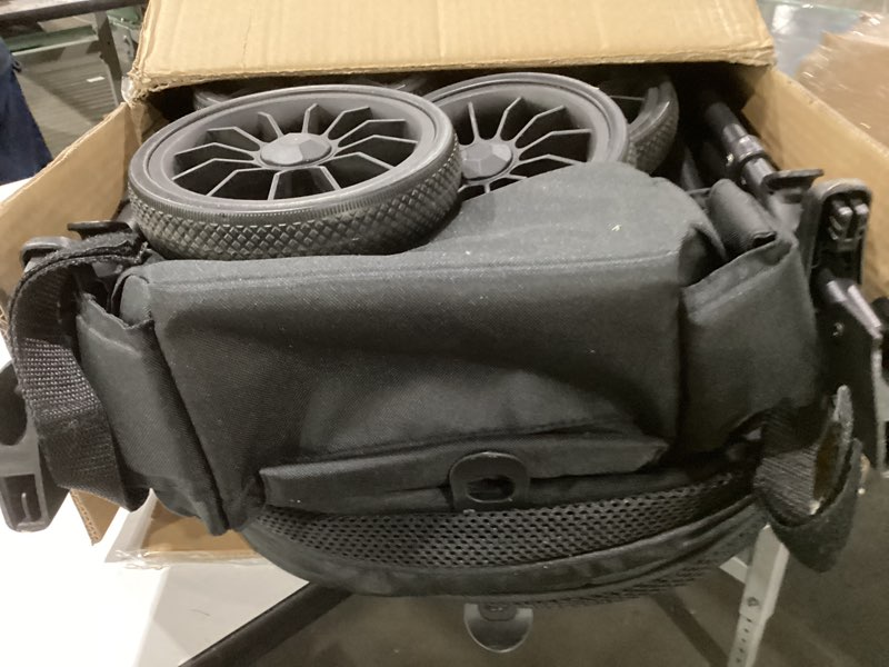 Condition photo showing New/Like New for pet stroller for small dogs cats with wheels, detachable carrier, max load 33 lbs, easy folding, compact portable, dog carriage cart car seat 3 in 1