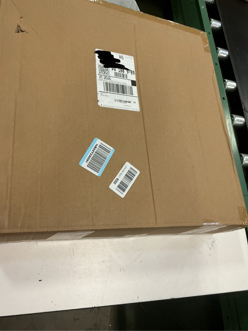 Condition photo showing New/Like New for 6Ft Pre-lit Pop Up Christmas Tree with Remote, Collapsible Artificial Xmas Tree with Ornaments, Pre Decorated with 150 Warm Lights & Ribbons, Red Berry Stems, Christmas Holiday Party Decor for Home