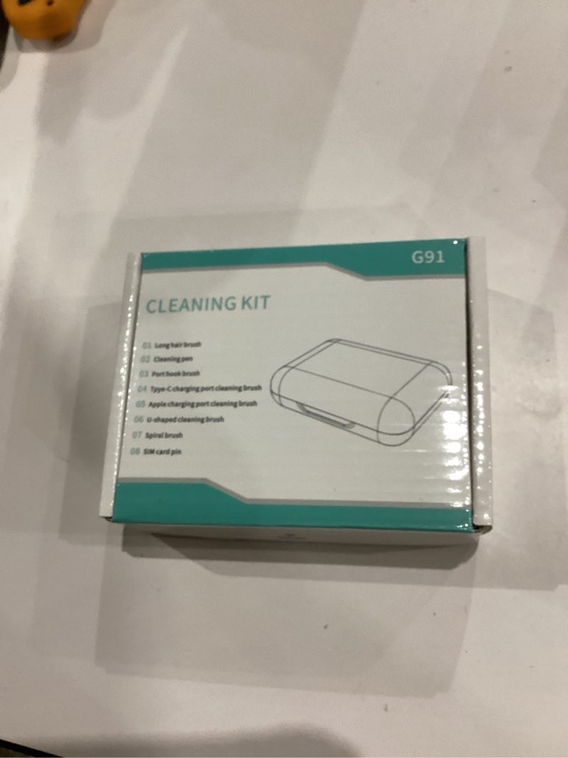 Condition photo showing New/Like New for Cleaner Kit for AirPod, Multi-Tool iPhone Cleaning Kit, Cell Phone Cleaning Repair & Recovery iPhone and iPad (Type C) Charging Port, Lightning Cables, and Connectors Square Black