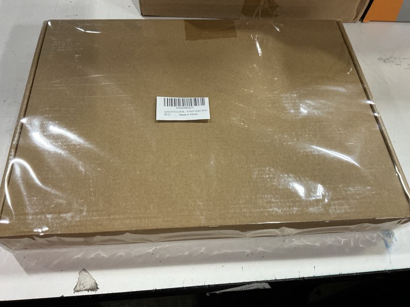 Condition photo showing New/Like New for Leather Portfolio Binder Folder Organizer - Crazy Horse Professional Business File Folder for Resume Legal with A4 Clipboard Padfolio, Business Card Pen Holder, Document Sleeve (Zipper-Brown)