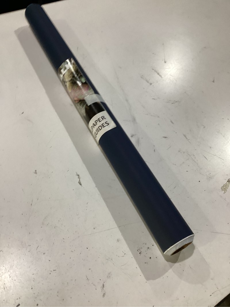 Condition photo showing Good Condition for 24x120 inch dark blue contact paper peel and stick dark blue cabinet contact paper for cabinets and drawers solid color wallpaper for bedroom wall navy wallpaper stick and peel dark blue 24" x 120"