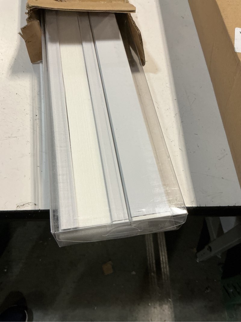 Condition photo showing New/Like New for allesin top down bottom up cellular shades,blackout blinds noise reduction, cordless cellular shades room darkening honeycomb blinds, light filtering (white,28"x64") white-light filtering 28"w x 64"h