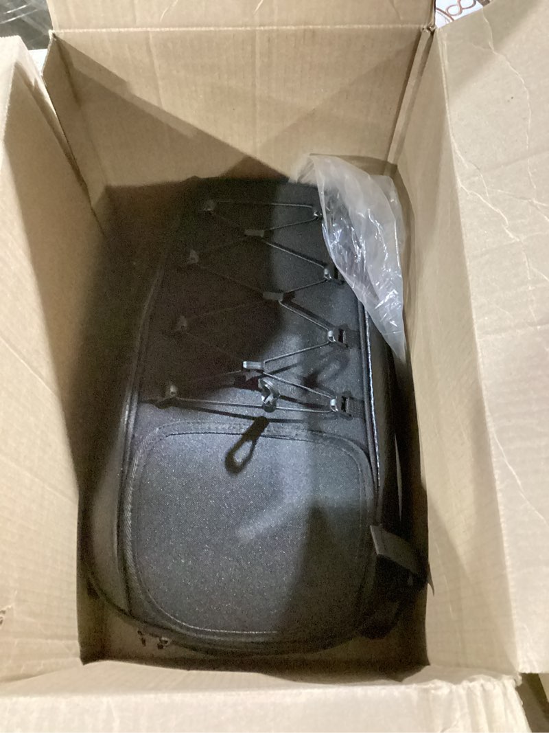 Condition photo showing Good Condition for motorcycle tail bag,seat bag,dual use waterproof helmet bag for motorbike - with one extra motorcycle cargo net black(tailbag)