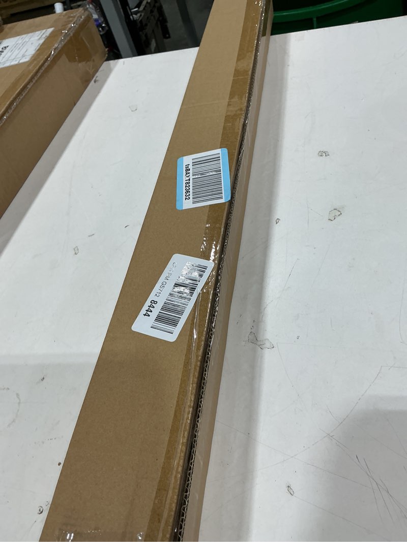 Condition photo showing New/Like New for lazblinds no tools no drill cordless roller shades, 100% blackout roller blinds for windows, thermal insulated uv protection waterproof roll up window blinds and shades, 30'' w x 72'' h, black black 30'' w x 72'' h