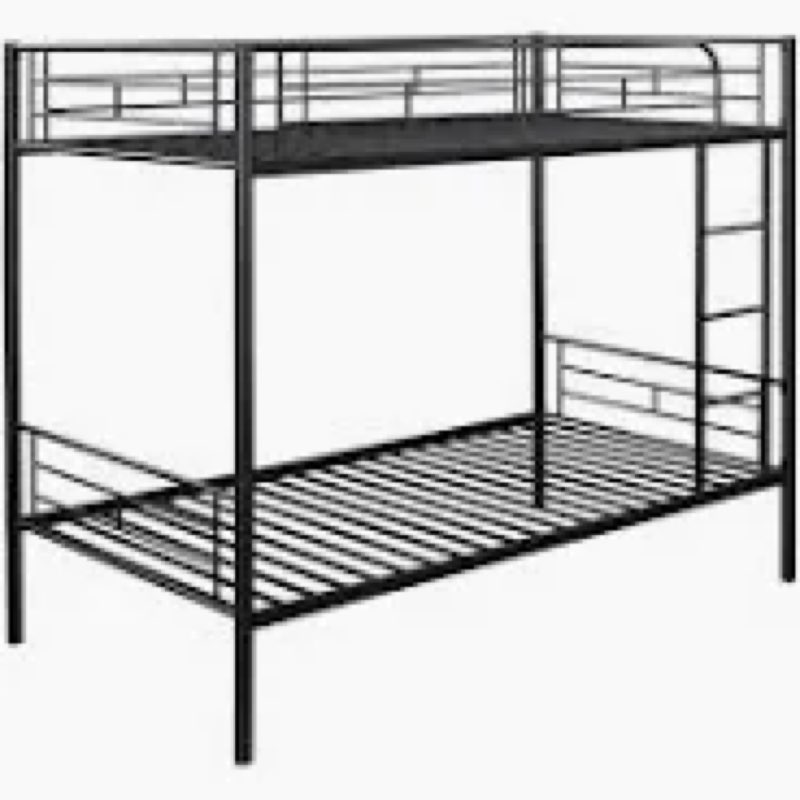 Full over full bunk bed with trundle 