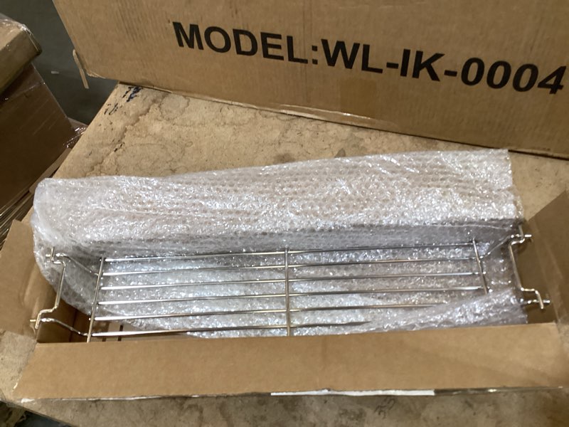 Condition photo showing New/Like New for qulimetal stainless steel warming rack for weber spirit 200 & spirit ii 200 series, compatible with e/s-210, e/s-220 (2013-2017) & gs4 spirit ii models, replaces weber 67026 21.5 inch stainless steel