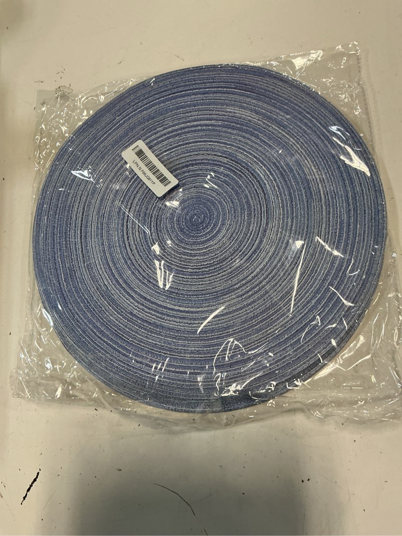 Condition photo showing Good Condition for geosar 100 pcs disposable paper placemats cotton woven look 13'' round placemats rustic disposable table pads bulk for dining table decoration birthday wedding bridal baby shower party (dusty blue) dusty blue 100
