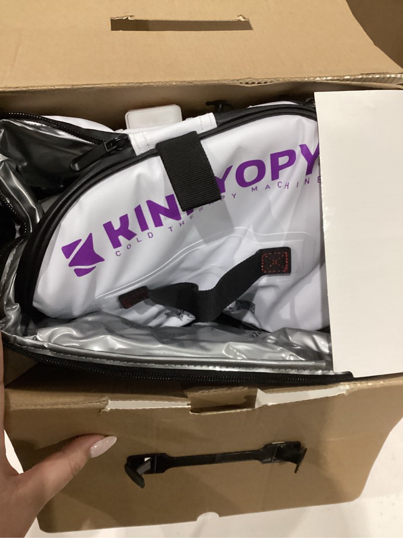 Condition photo showing Good Condition for Cold Therapy Machine with Programmable Timer, Portable Ice Machine for Knee After Surgery, Knee Replacement Recovery System, Cryotherapy Pain Relief w/Compression Pad Knee Pad+Machine