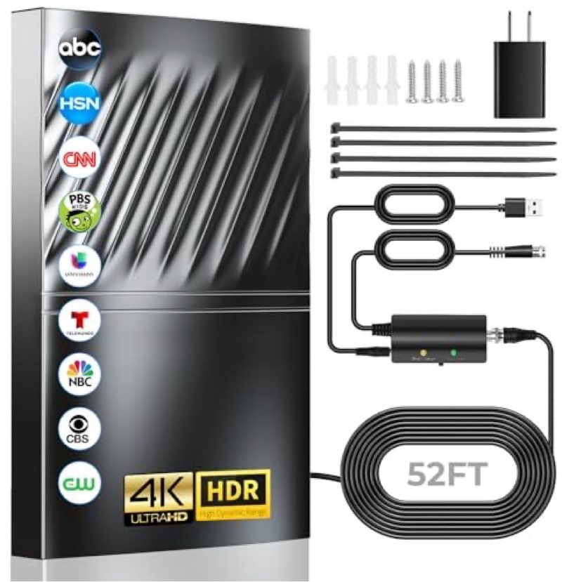 Indoor/Outdoor HDTV Antenna, SW218-