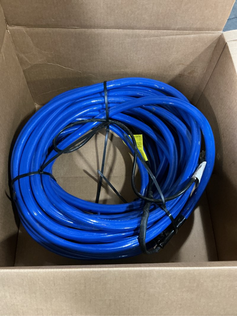 Condition photo showing As Is for 100FT Heated Water Hose for Rv,Heated Drinking Water Hose Antifreeze to -45°F,Great Rv Accessories for Campers,Livestock,Agriculture,Lead and BPA Free