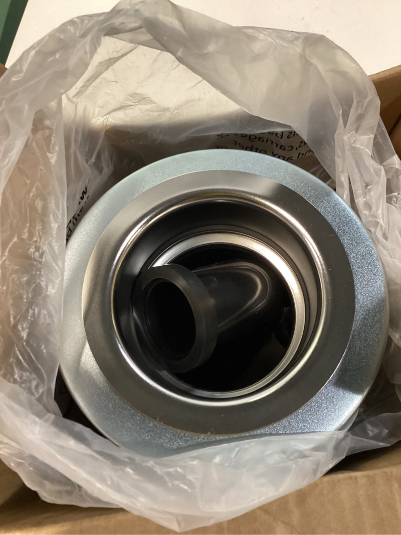 Condition photo showing As Is for insinkerator badger 1xl continuous feed 1/3-hp septic safe non-corded garbage disposal