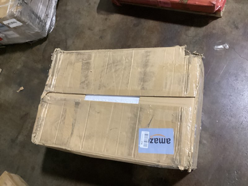 Condition photo showing As Is for Tribesigns 30-Inch Bathroom Vanity with Sink, Modern Bathroom Sink Cabinet with 4 Drawers & 2 Doors,