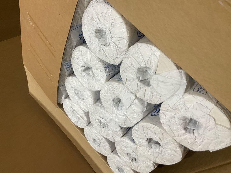 Condition photo showing Good Condition for scott professional standard roll toilet paper, bulk, 80 rolls (13217) | 473 sheets/roll, 2-ply, 100% recycled fiber, individually wrapped, elevated design, standard tier