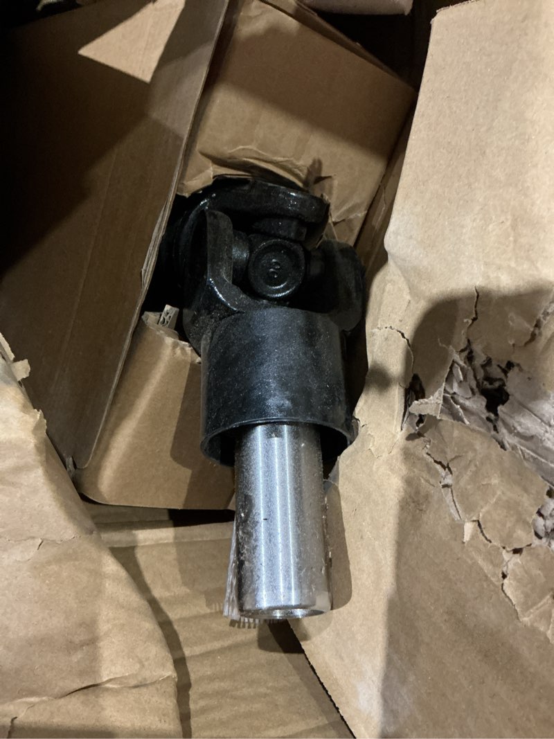 Condition photo showing As Is for rear drive shaft prop shaft driveshaft assembly [automatic & 5 speed transmission ] fit for subaru legacy 2005 2006 2007 2008 2009 2.5l, turbocharged only, replace# 27111ag06a, sk936954