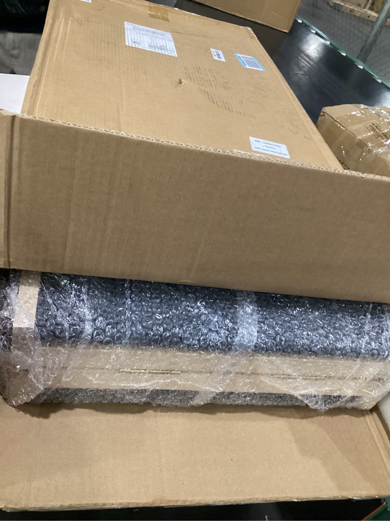 Condition photo showing Good Condition for 2026 upgraded dog ramp for bed, 64" long foldable pet ramp for small large dogs, dog ramps for high beds car, high traction with platform 6 adjustable heights 24" to 30" up to 220lbs, gray gray 64"x 17inch