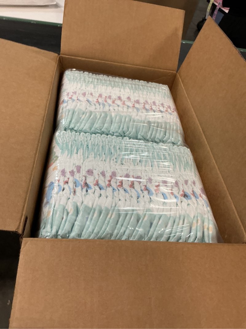 Condition photo showing New/Like New for pampers diapers - baby dry - size 7, 108 count, absorbent disposable infant diaper (packaging may vary) size 7 108