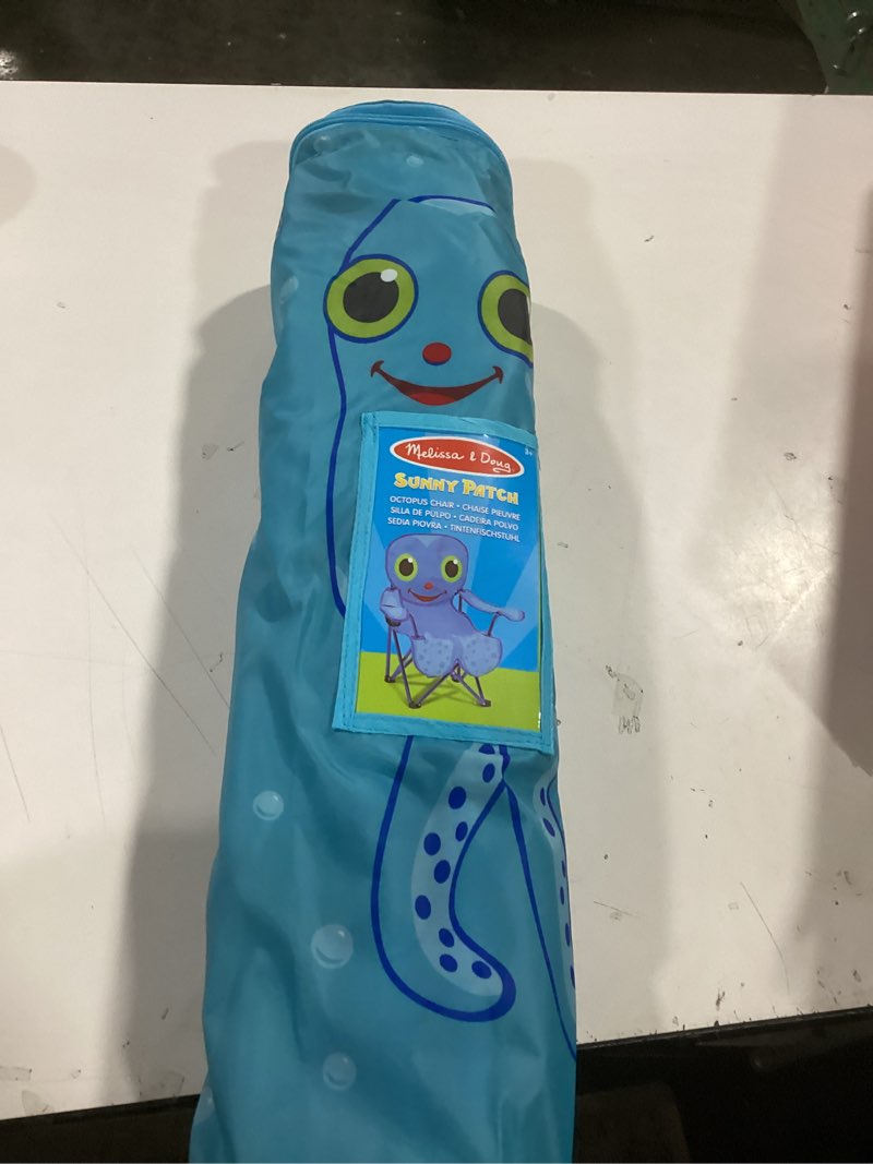 Condition photo showing Good Condition for Melissa & Doug Sunny Patch Flex Octopus Folding Beach Chair For Kids (Frustration-Free Packaging)