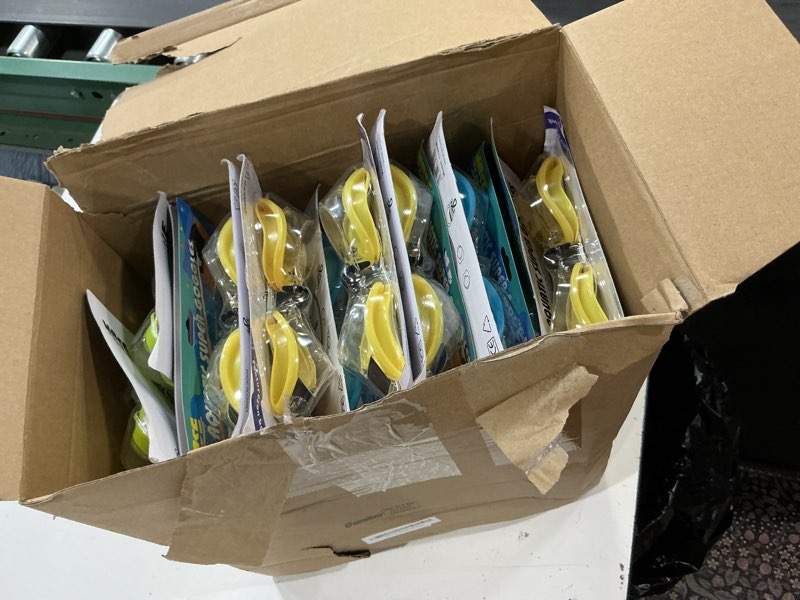 Condition photo showing New/Like New for seenelling 36 pack swim goggles bulk swimming glasses no leaking anti fog pool goggles with 36 pairs nose clips and ear plugs for pool people from 6 to 14 years old