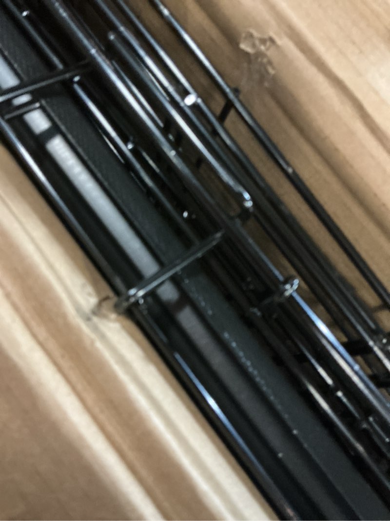 Condition photo showing Good Condition for MidWest Homes for Pets 30-Inch iCrate Folding Dog Crate with Divider Panel, Leak-Proof Tray & Secure Latches – Metal Wire Kennel for Medium Breeds – Portable, Durable & Easy to Assemble 30.7"L x 19.3"W x 21.5"H Black