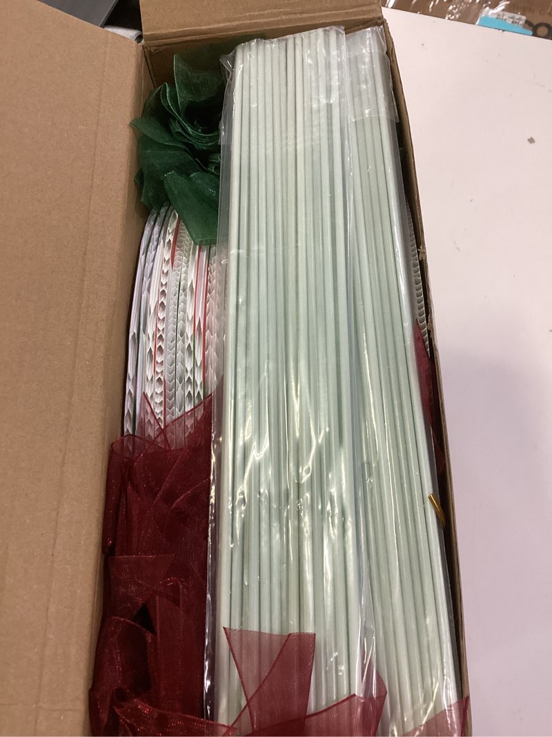 Condition photo showing Good Condition for 30 Pcs Christmas Outdoor Yard Signs Candy Decorations Outdoor Christmas Decorations Xmas Yard Lollipop Candy Hanging Ornaments Stakes Holiday Garden Sign Cardboard for Party Porch Lawn Walkway Decor