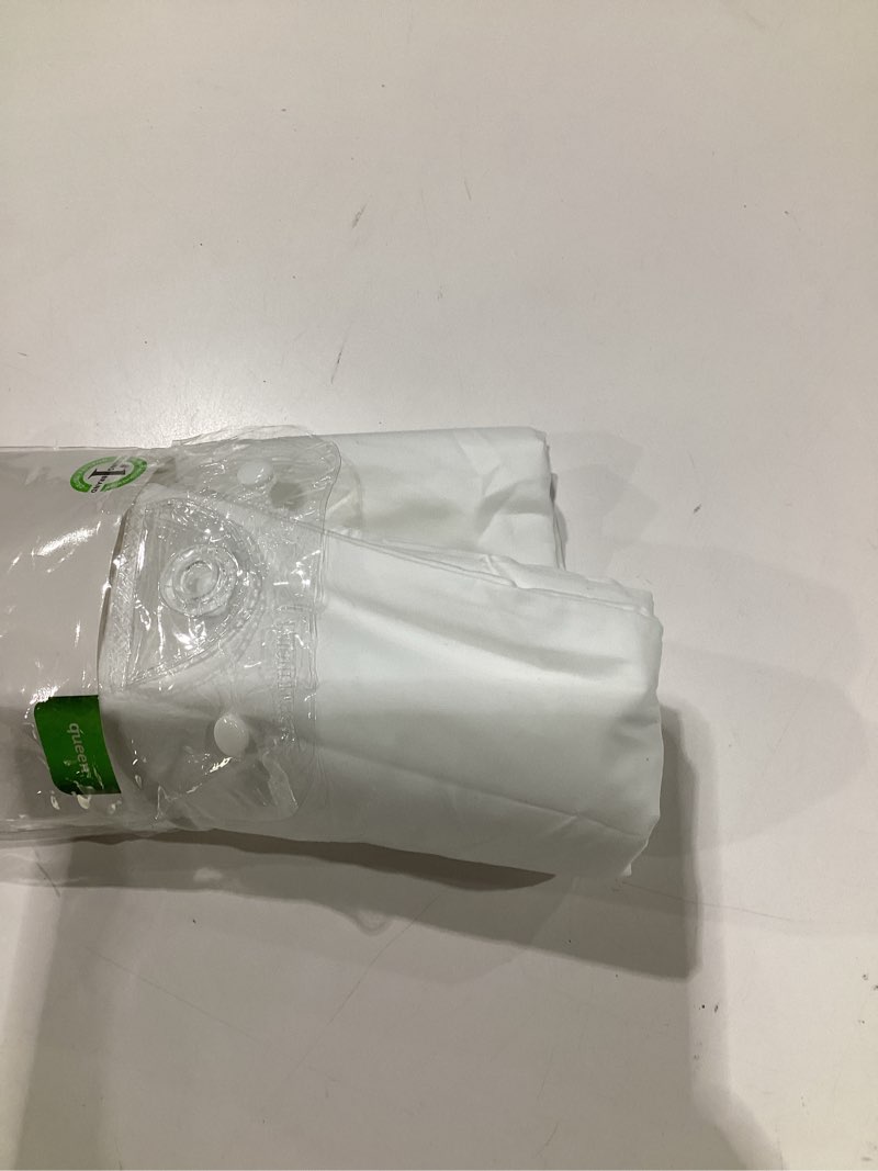 Condition photo showing Good Condition for AllerEase 100% Breathable Cotton Pillow Protector for Sleeping, Queen 30" x 20" - 1 Pack of 2,White 2 Count (Pack of 1) Queen